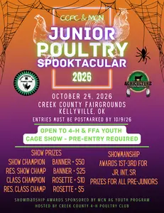 Informatio on the Junior Poultry Spooktacular