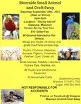 Information on the Riverside Small Animal & Craft Swap 