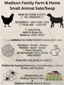 2026 Madison Ohio Family Farm Home Flyer