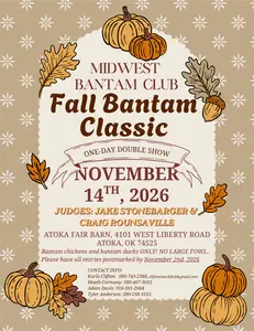 Information on the All Bantam Fall Classic
