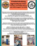 Information on the Fredericksburg Agricultural Show