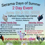 Information on the Serama Days of Summer Show