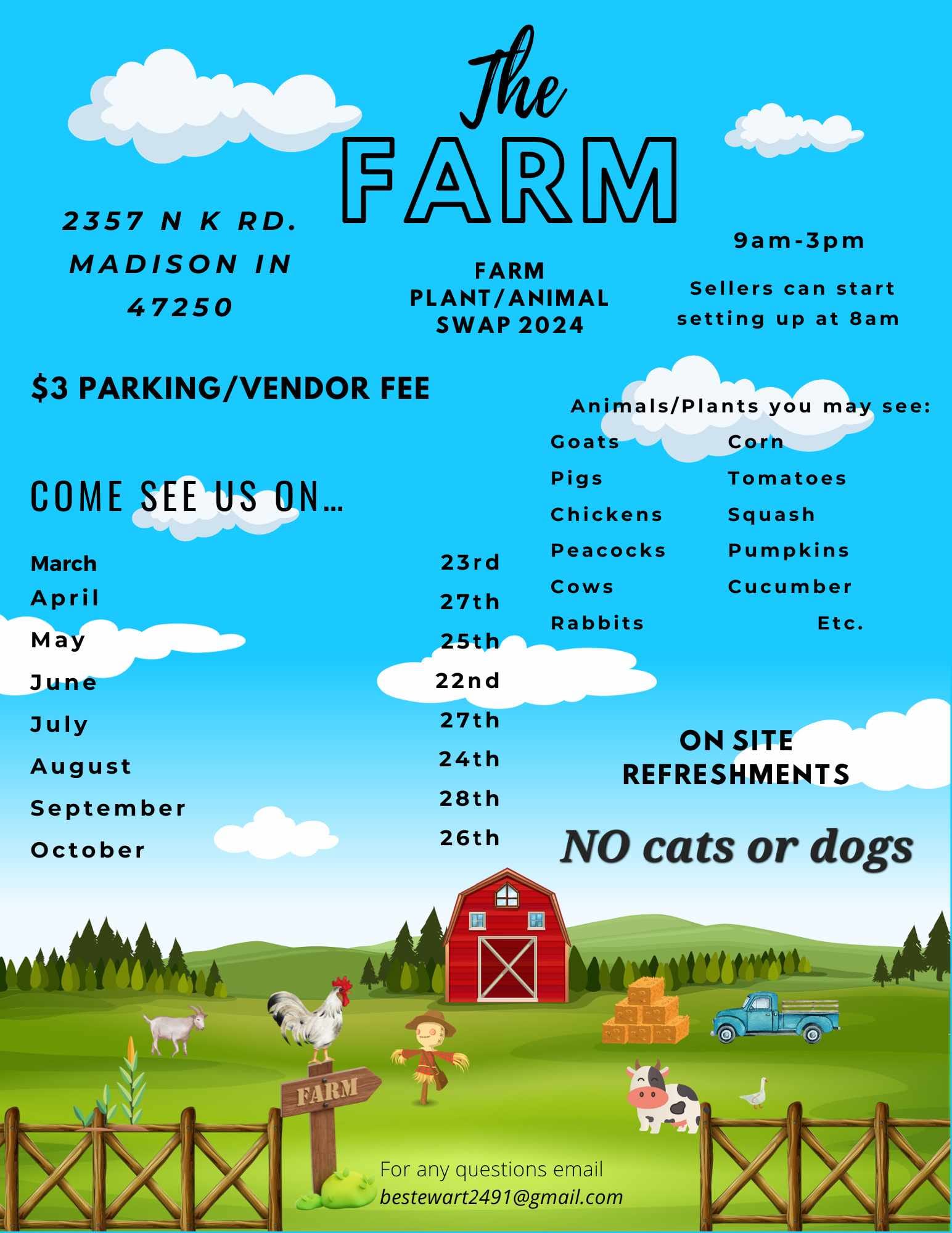 Madison Indiana Animal Swap