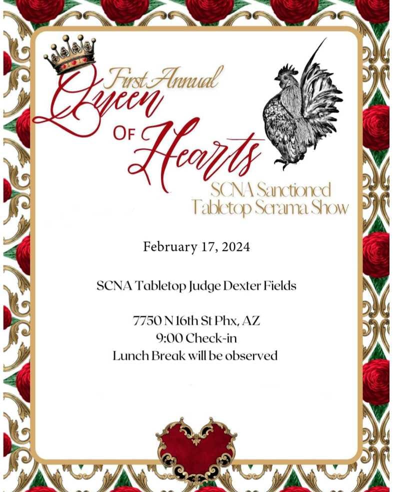 Queen of Hearts Flyer 2024