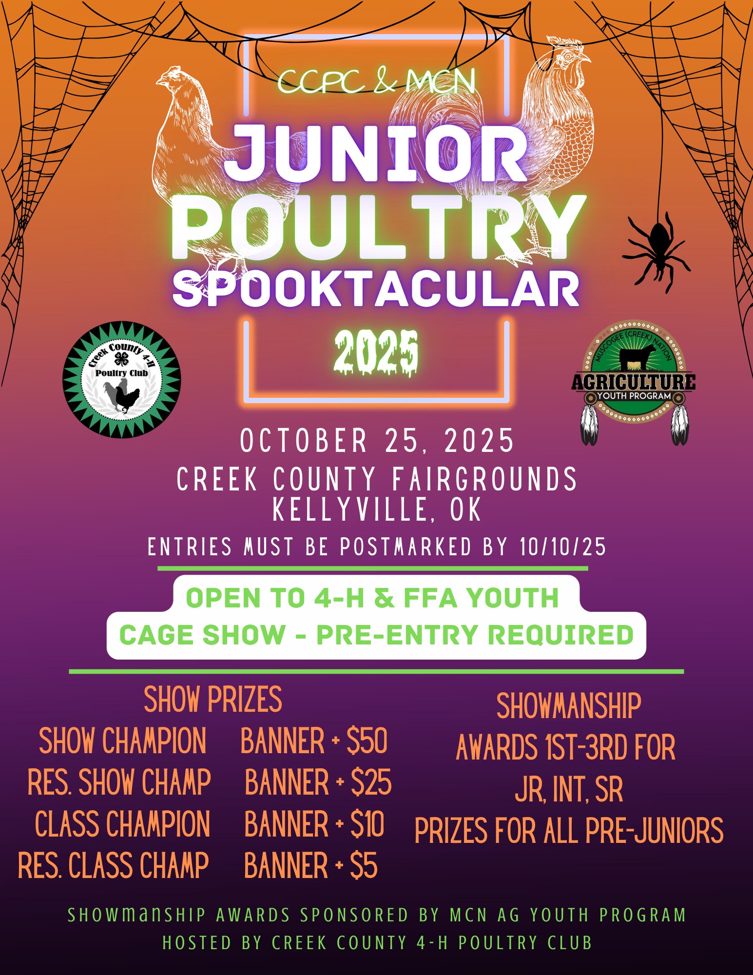 Spooktacular 2025 Flyer Spooktacular 2025 Flyer