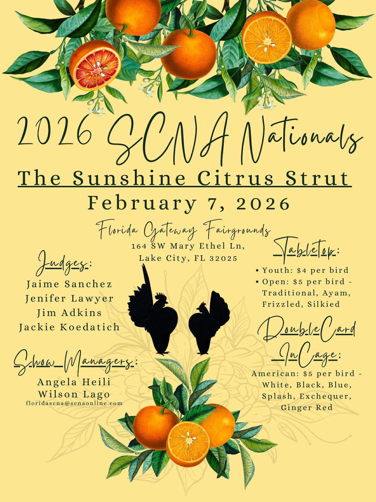 2026 Citrus Strut Flyer 2026 Citrus Strut Flyer