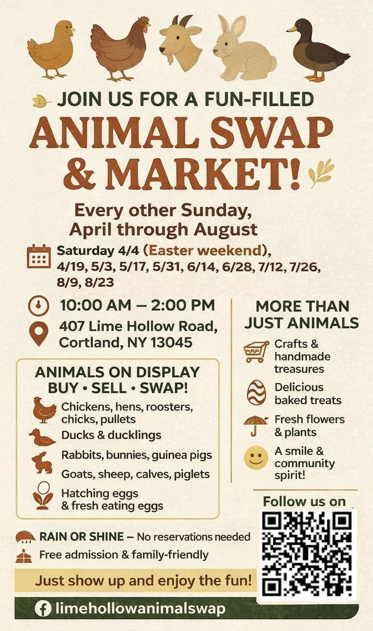 Lime Hollow Swap 2026Flyer