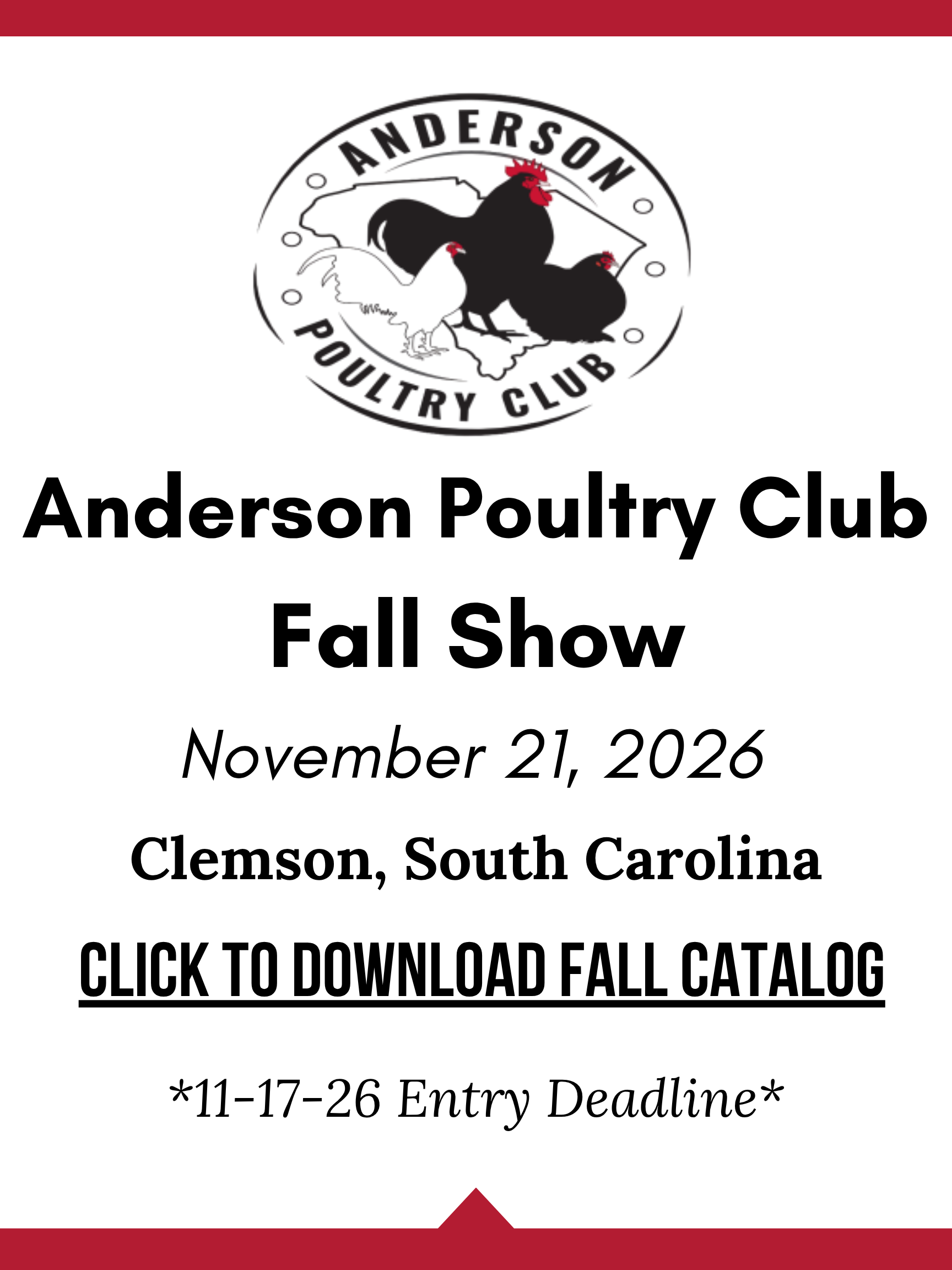 Anderson Fall Show 2026